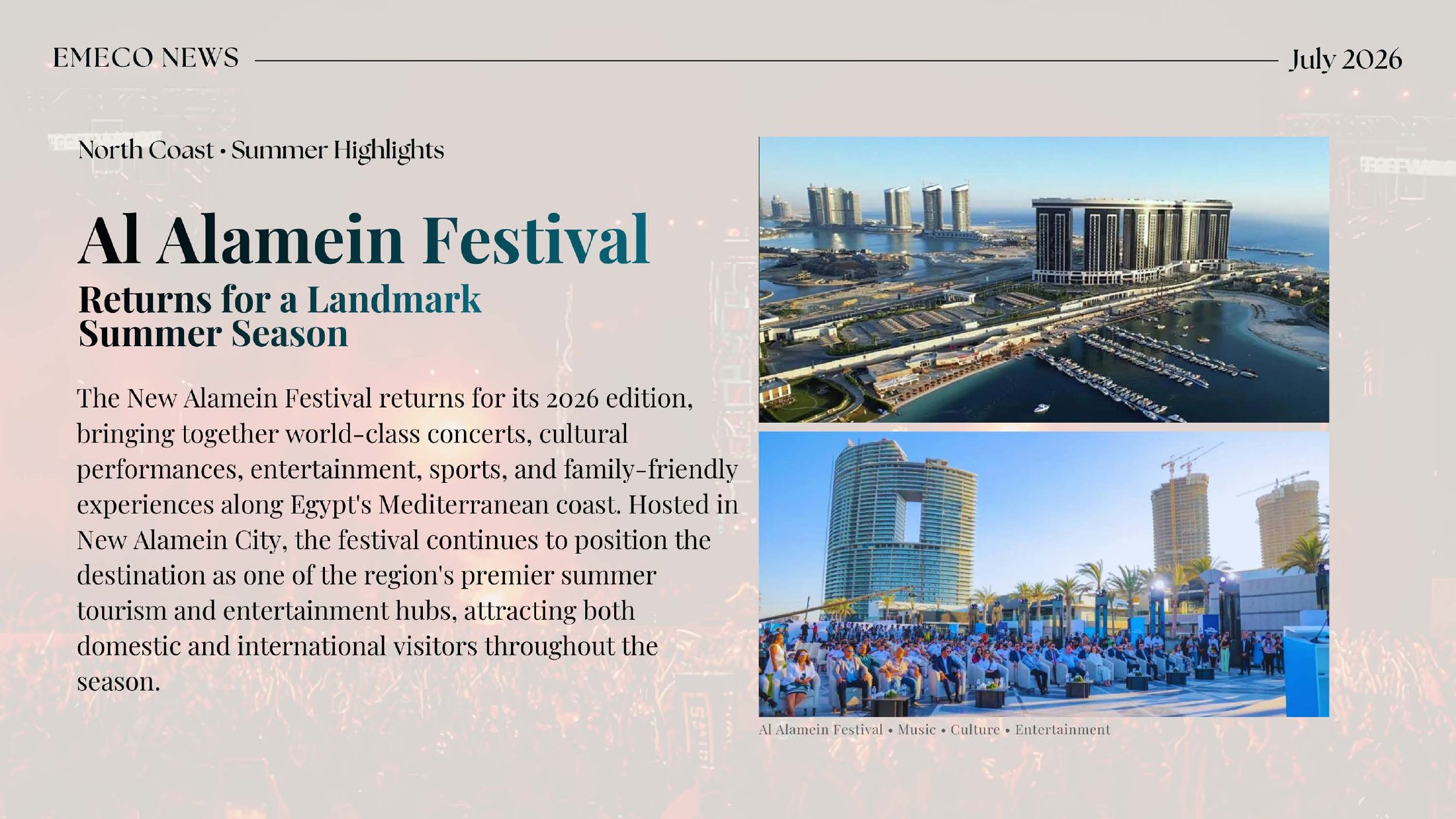 Al Alamein Festival 2026