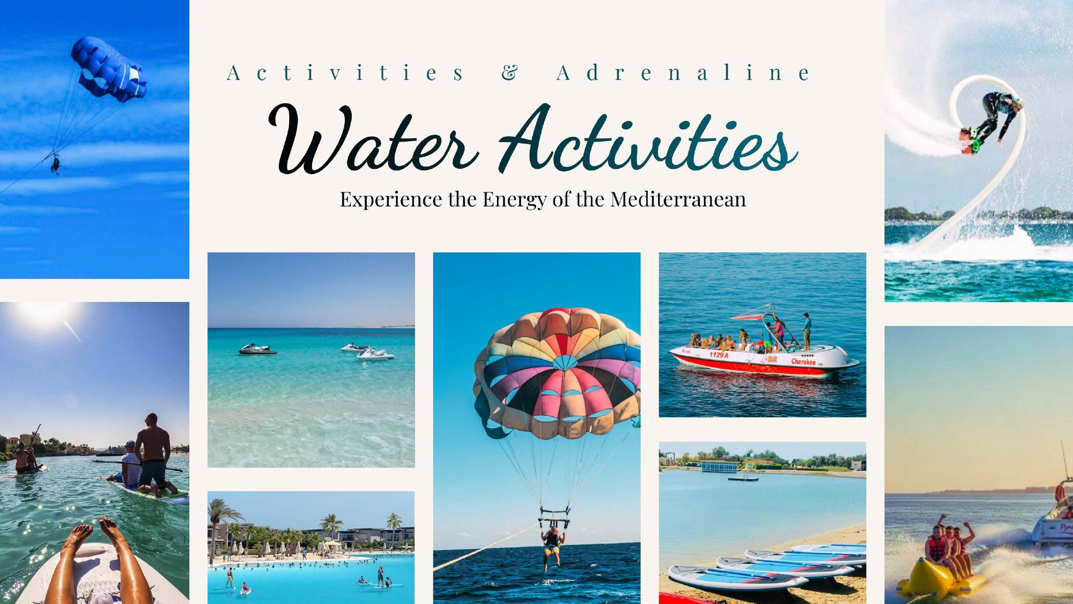 Water activities on Egypt's North Coast